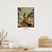 Belfry Douai van Jean-Baptiste Camille Corot Poster (Keuken)