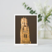 Belfry in Brugge Briefkaart (Staand voorkant)
