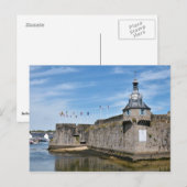 Belfry of Ville Close of Concarneau in France Briefkaart (Voorkant / Achterkant)