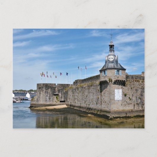 Belfry of Ville Close of Concarneau in France Briefkaart (Voorkant)