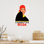 Belga Cigs Poster (Keuken)
