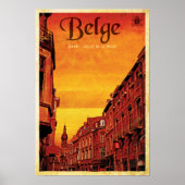 Belge Travel Poster (Voorkant)
