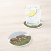 Belgen Zandsteen Onderzetter (Zijkant)