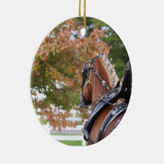 Belgian Draft Horse ornament (Rechts)