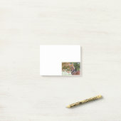 Belgian Draft Horse Post schrijft Post-it® Notes (Op bureau)