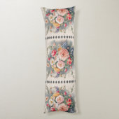 Belgian Floral Elegance Body Pillow Lichaamskussen (Achterkant (Verticaal))