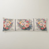 Belgian Floral Elegance Body Pillow Lichaamskussen (Voorkant)