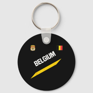 Belgian Football Soccer Ball Travel Jersey Allez L Sleutelhanger