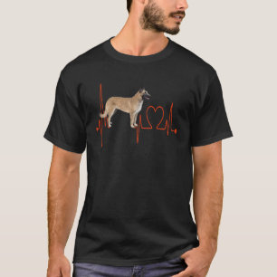Belgian Laekenois Sheepdog Heartbeat Honden zijn T-shirt