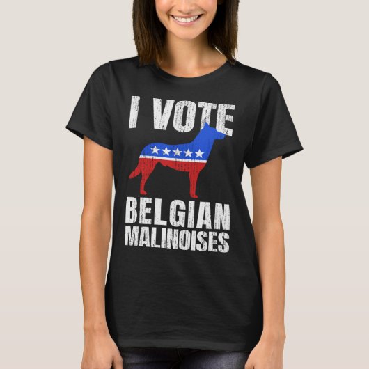 Belgian Malinois  1 T-shirt (Voorkant)