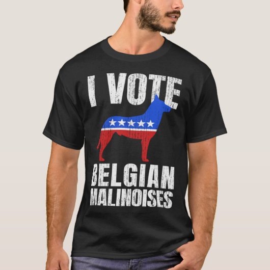 Belgian Malinois  1 T-shirt (Voorkant)