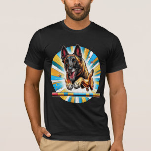 Belgian Malinois Agility Jump T-shirt