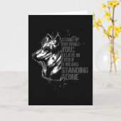 Belgian Malinois - Belgische Herdershond Kaart (Gele Bloem)