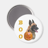 Belgian Malinois Boo Magneet (Voorkant / Achterkant)