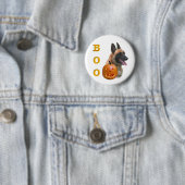 Belgian Malinois Boo Ronde Button 5,7 Cm (In situ)