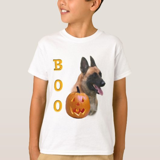 Belgian Malinois Boo T-shirt (Voorkant)