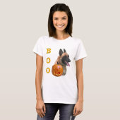 Belgian Malinois Boo T-shirt (Voorkant volledig)