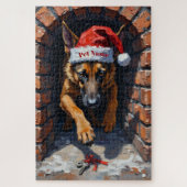 Belgian Malinois Chimney Retrieval Mission Hat Legpuzzel (Verticaal)