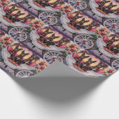 Belgian Malinois Dog Valentine's Day Cadeaupapier (Hoek)