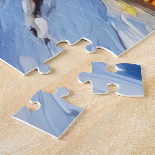 Belgian Malinois Mountain Patrol Christmas Legpuzzel (Zijkant)