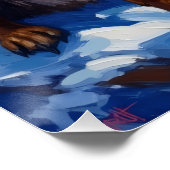 Belgian Malinois Mountain Patrol Christmas Perfect Poster (Hoek)