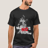 Belgian Malinois - no Dog for everyone T-shirt (Voorkant)