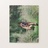 Belgian Malinois Running Legpuzzel (Verticaal)