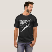Belgian Malinois Tenacity Courage Speed Classic T- T-shirt (Voorkant volledig)
