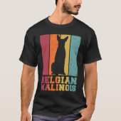 Belgian Malinois Vintage T-shirt (Voorkant)