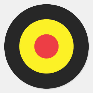 Belgian Mod Ronde Sticker