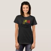 Belgian Queen Belgium Belgian Belgium Flag T-shirt (Voorkant volledig)