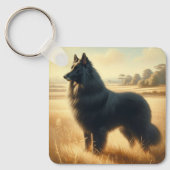 Belgian Sheepdog Sleutelhanger (Voorkant)