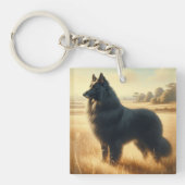 Belgian Sheepdog Sleutelhanger (Voorkant)