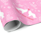 Belgian Sheepdogs Valentijn Cadeaupapier (Rol Hoek)