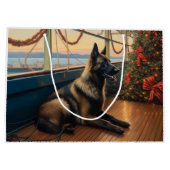 Belgian Shepherd Christmas Cruise: Pawsome Holiday Groot Cadeauzakje (Achterkant)