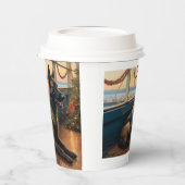 Belgian Shepherd Christmas Cruise: Pawsome Holiday Papieren Bekers (Links)