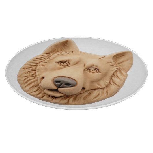 Belgian Shepherd Dog 3D geïnspireerd Snijplank (Hoek)