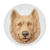 Belgian Shepherd Dog 3D geïnspireerd Snijplank (Voorkant)