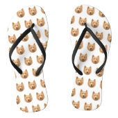 Belgian Shepherd Dog 3D geïnspireerd Teenslippers (Voetbed)