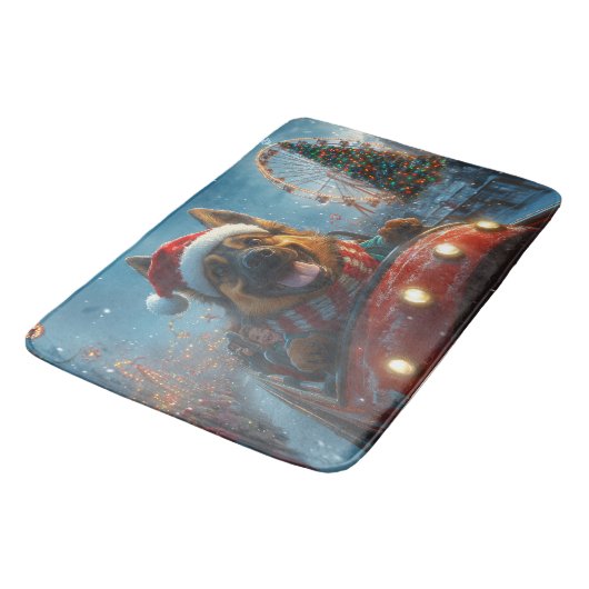 Belgian Shepherd Dog Roller Onderzetter Kerst Badmat (Gekanteld)