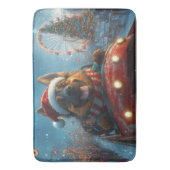 Belgian Shepherd Dog Roller Onderzetter Kerst Badmat (Voorkant Verticaal)