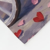 Belgian Shepherd Dog Valentine's Day Fleece Deken (Hoek)