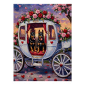 Belgian Shepherd Dog Valentine's Day Perfect Poster (Voorkant)