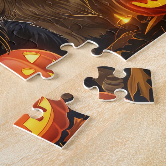 Belgian Shepherd Halloween Spooky Legpuzzel (Zijkant)