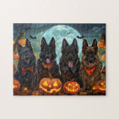 Belgian Shepherd Halloween Spooky Legpuzzel (Horizontaal)