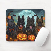 Belgian Shepherd Halloween Spooky Muismat (Met muis)