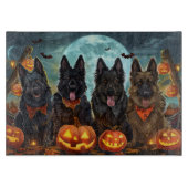 Belgian Shepherd Halloween Spooky Snijplank (Voorkant)