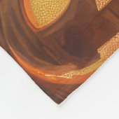 Belgian Shepherd Riding Motorcycle Halloween Scary Fleece Deken (Hoek)