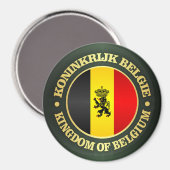 Belgian State Ensign Magneet (Voorkant / Achterkant)