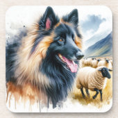 Belgian Tervuren Bier Onderzetter (Voorkant)